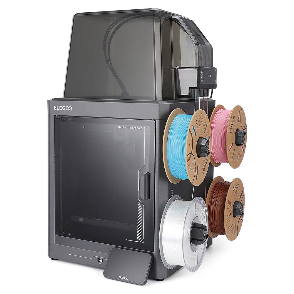 Elegoo Centauri Carbon 2 Combo 3D printeris + 4kg Mecpow HS PLA+ plastikas